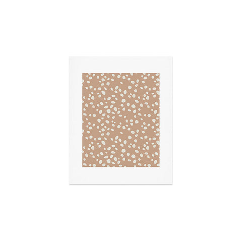 Kelli Murray PEACH PEBBLES Art Print