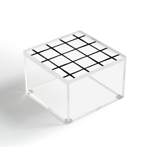 Kelly Haines Brushstroke Grid Acrylic Box