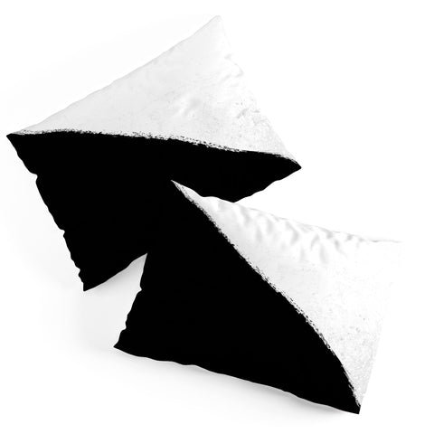 Kelly Haines Concrete Black Paint Pillow Shams