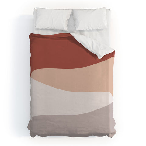 Kelly Haines Desert Waves Duvet Cover