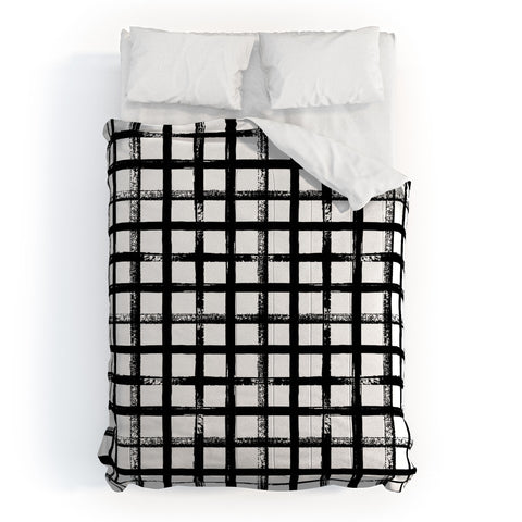 Kelly Haines Distressed Gingham Comforter