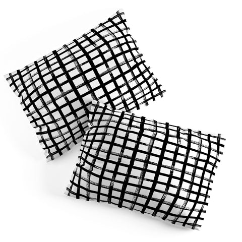 Kelly Haines Distressed Gingham Pillow Shams