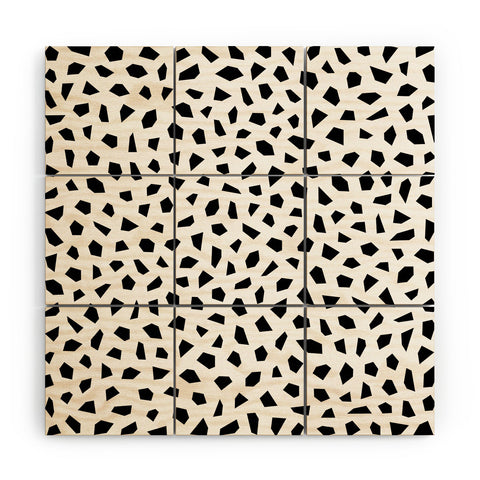 Kelly Haines Geometric Mosaic Wood Wall Mural