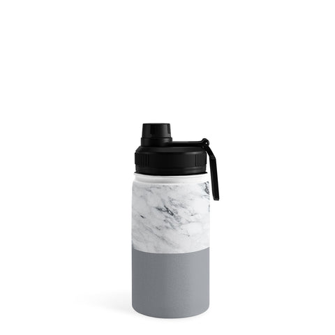 Kelly Haines Gray Marble Water Bottle