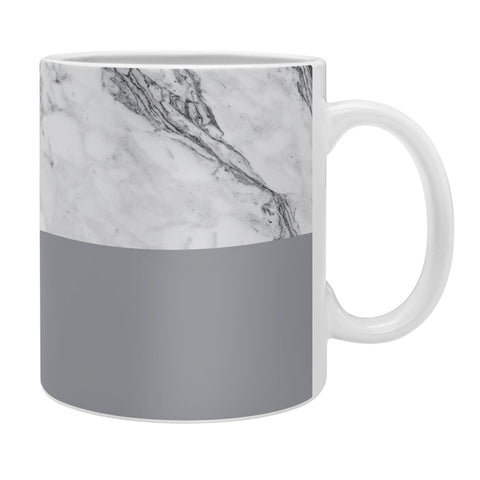 Kelly Haines Gray Marble Coffee Mug
