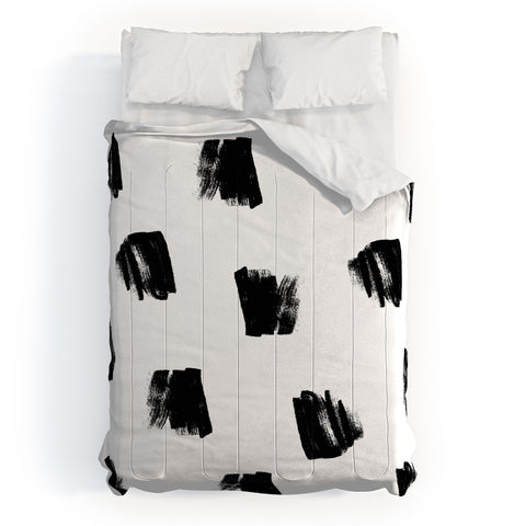 Kelly Haines Messy Dots Comforter