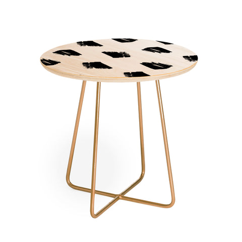 Kelly Haines Messy Dots Round Side Table