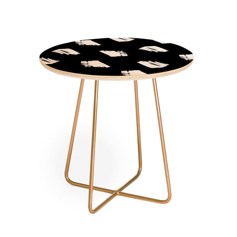 Kelly Haines Messy Dots V2 Round Side Table
