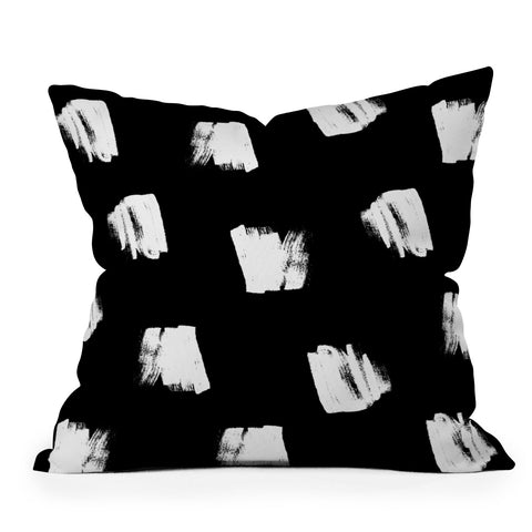 Kelly Haines Messy Dots V2 Throw Pillow