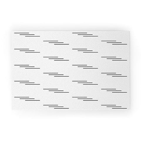 Kelly Haines Minimal Lines Welcome Mat