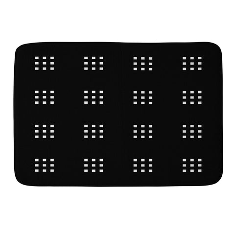 Kelly Haines Minimal Squares Memory Foam Bath Mat
