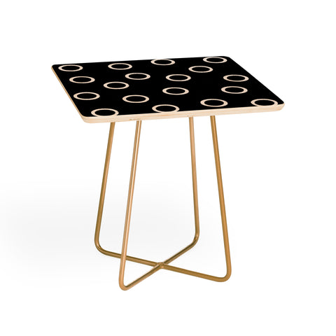 Kelly Haines Monochrome Circles Side Table