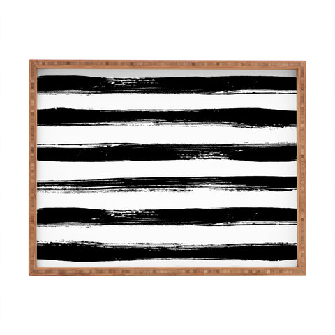 Kelly Haines Paint Stripes Rectangular Tray