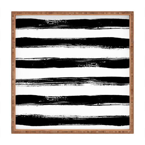 Kelly Haines Paint Stripes Square Tray