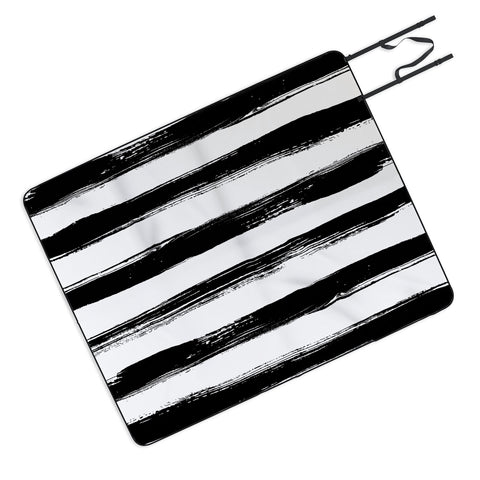 Kelly Haines Paint Stripes Picnic Blanket