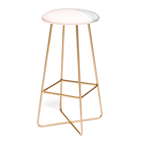Kelly Haines Pink Concrete Bar Stool