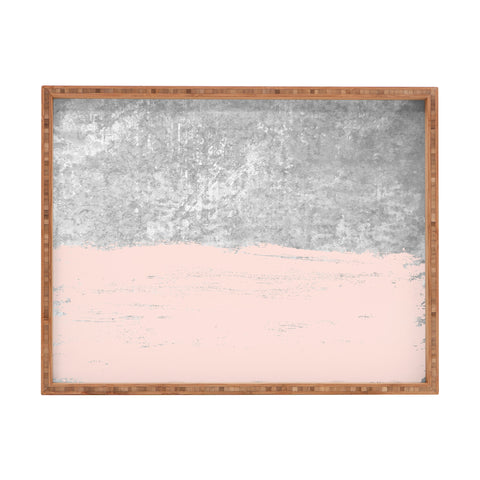 Kelly Haines Pink Concrete Rectangular Tray