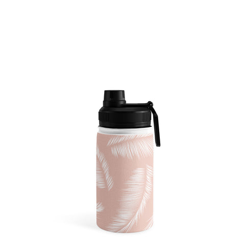 Kelly Haines Tropical Palm Leaves Water Bottle