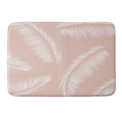 Kelly Haines Tropical Palm Leaves Memory Foam Bath Mat