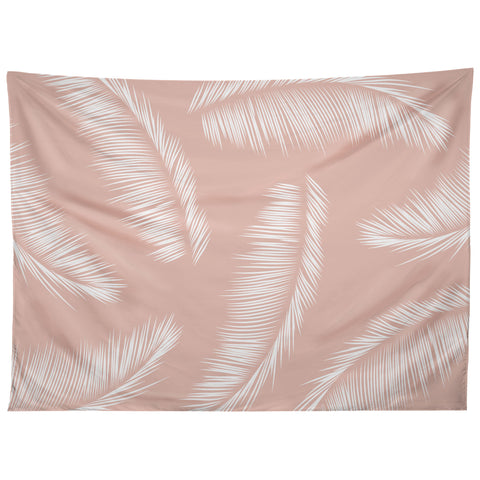 Kelly Haines Tropical Palm Leaves Tapestry