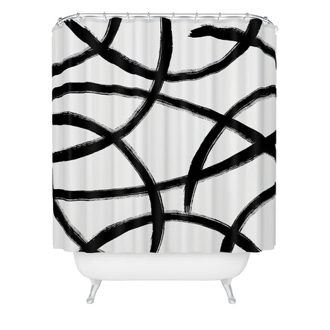 Kelly Haines Wind Swept Shower Curtain