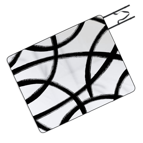 Kelly Haines Wind Swept Picnic Blanket