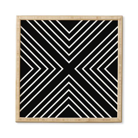 Kelly Haines X Marks the Spot Framed Wall Art