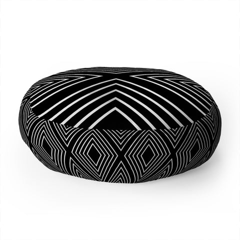Kelly Haines X Marks the Spot Floor Pillow Round