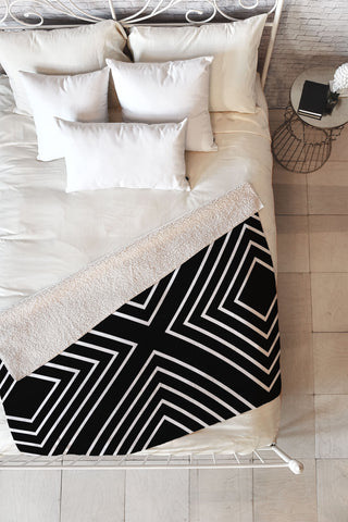 Kelly Haines X Marks the Spot Fleece Throw Blanket