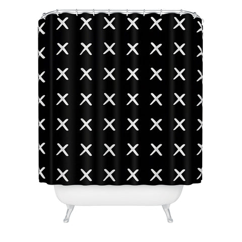 Kelly Haines X Pattern Shower Curtain