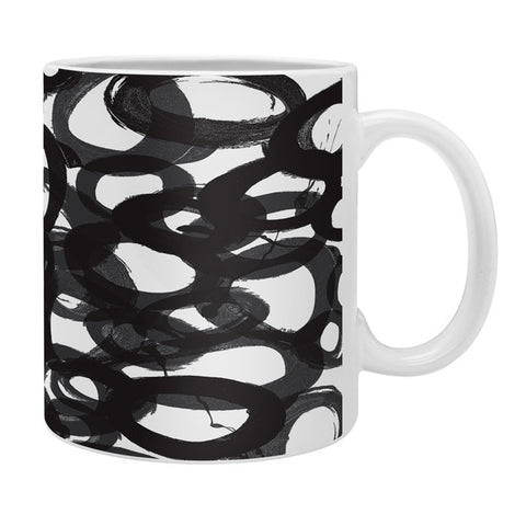 Kent Youngstom Black Circles Coffee Mug