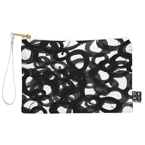Kent Youngstom Black Circles Pouch
