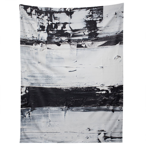 Kent Youngstrom black and white stripes Tapestry