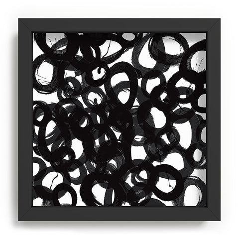 Kent Youngstrom Black Circles Recessed Framing Square