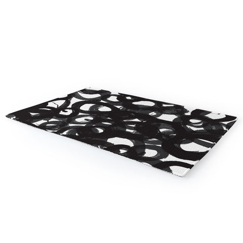 Kent Youngstrom Black Circles Area Rug