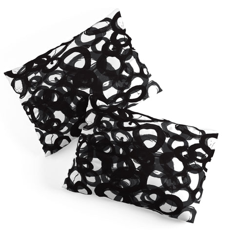 Kent Youngstrom Black Circles Pillow Shams