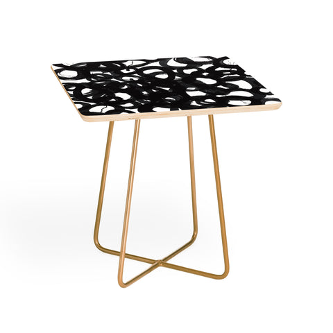 Kent Youngstrom Black Circles Side Table