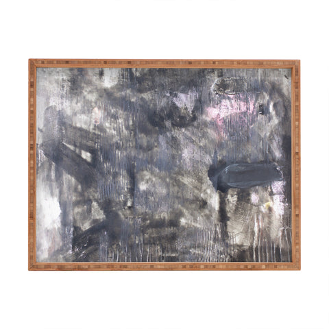 Kent Youngstrom black Rectangular Tray