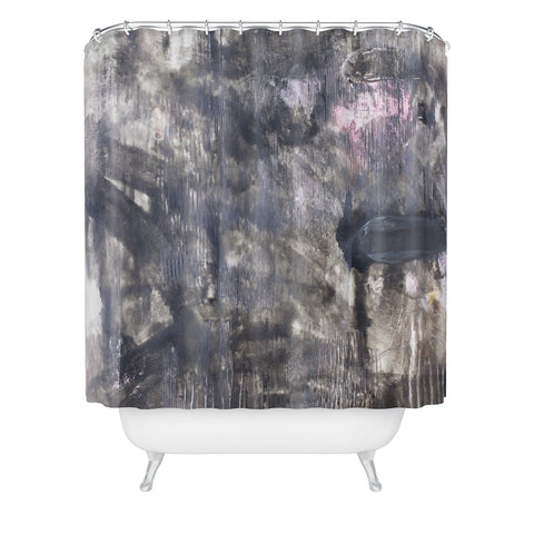 Kent Youngstrom black Shower Curtain