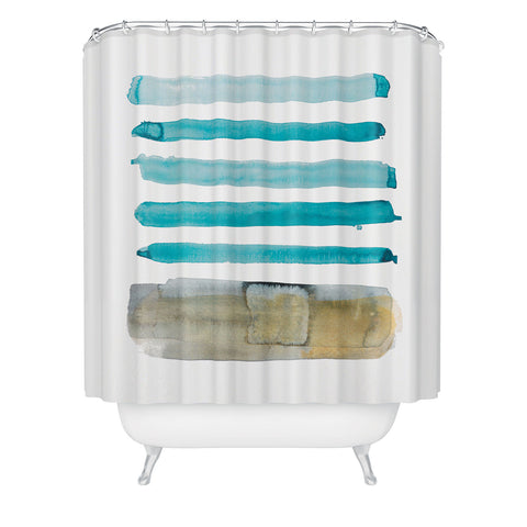 Kent Youngstrom blue for you Shower Curtain