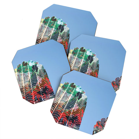 Kent Youngstrom Chicago Towers Coaster Set