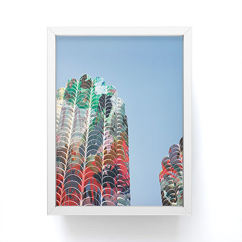 Kent Youngstrom Chicago Towers Framed Mini Art Print