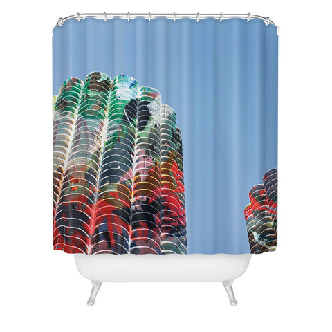 Kent Youngstrom Chicago Towers Shower Curtain
