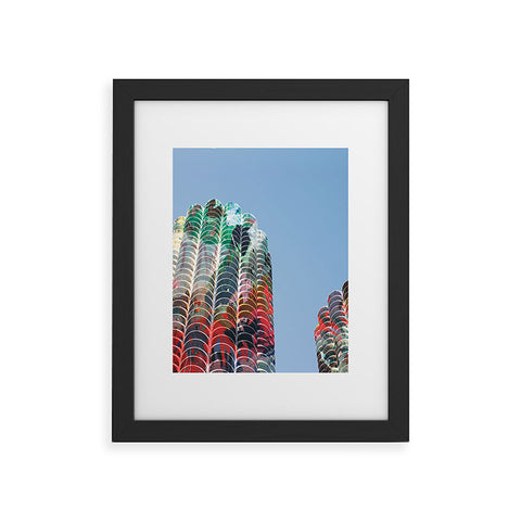 Kent Youngstrom Chicago Towers Framed Art Print