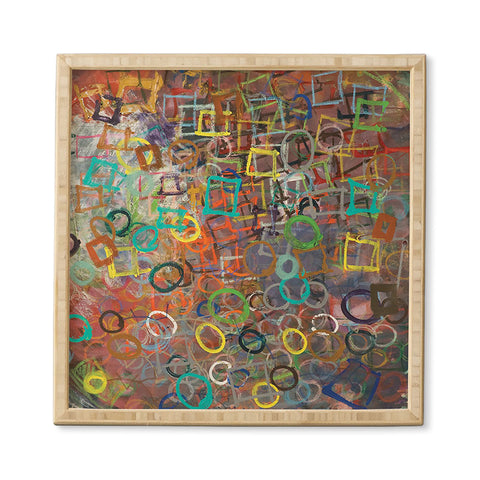 Kent Youngstrom Circle Square Framed Wall Art
