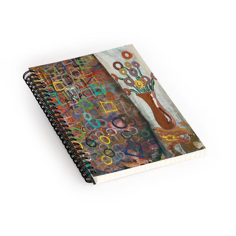 Kent Youngstrom Circle Vase Spiral Notebook