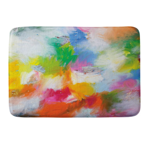 Kent Youngstrom color combustion Memory Foam Bath Mat