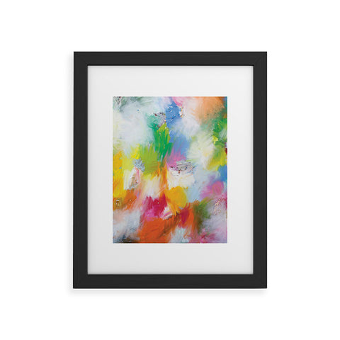 Kent Youngstrom color combustion Framed Art Print