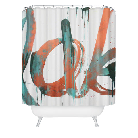 Kent Youngstrom Copperlove Shower Curtain