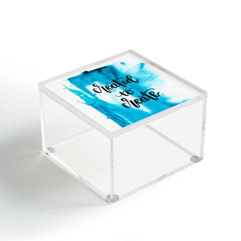 Kent Youngstrom created to create Acrylic Box